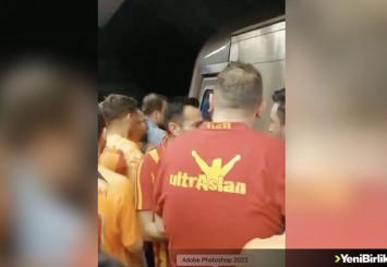 İstanbul'da maça giden taraftarlar farklı metro durağında indirilmelerine tepki gösterdi