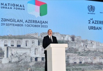 Azerbaycan Cumhurbaşkanı Aliyev: Kafkasya'da barış ve istikrar istiyoruz