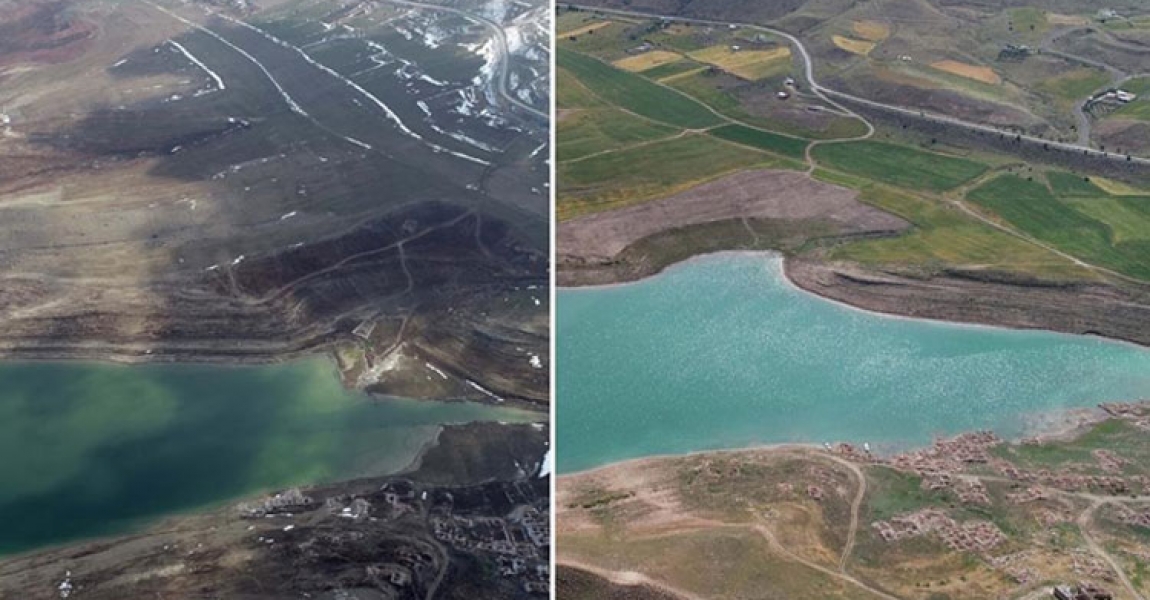 Kayseri'deki barajlarda su seviyesi son yağışlarla yükseldi