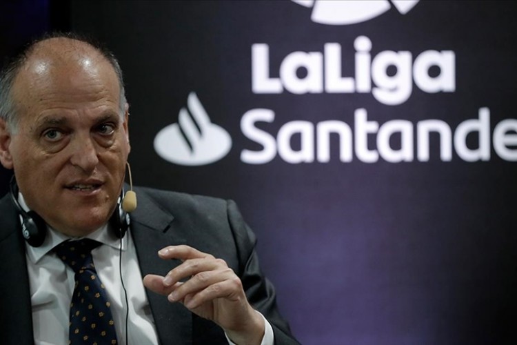 LaLiga Başkanı Tebas: İspanya, modern futbolun en büyük itibar krizini yaşıyor