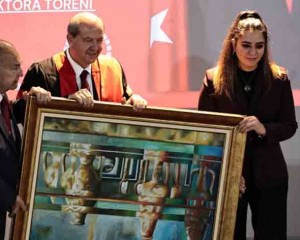 KKTC Cumhurbaşkanı Ersin TATAR Fahri Doktora Töreni