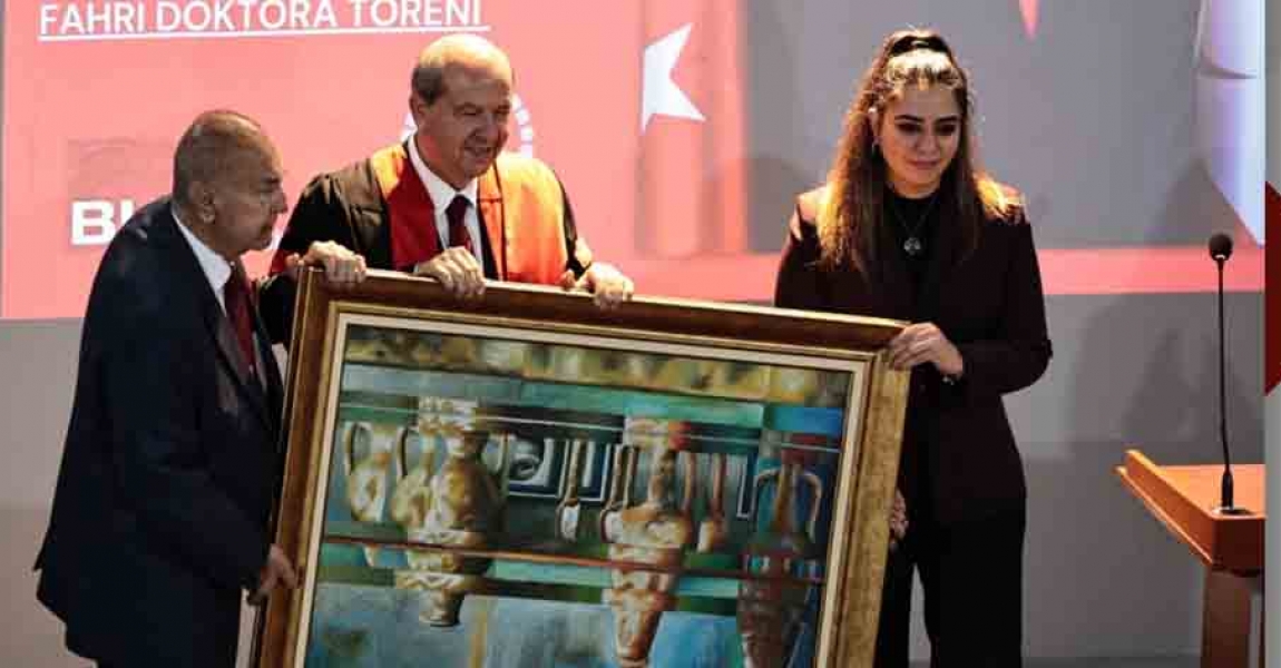 KKTC Cumhurbaşkanı Ersin TATAR Fahri Doktora Töreni