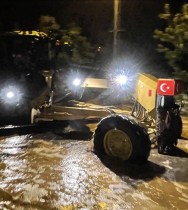 Nevşehir'de sağanak sele yol açtı