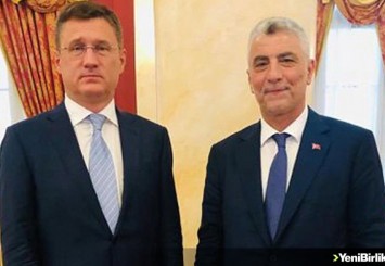 Ticaret Bakanı Bolat, Rusya Başbakan Yardımcısı Novak ile bir araya geldi