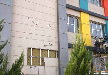 YPG/PKK'lı teröristlerin hedefi olan okullarda terörün izleri siliniyor