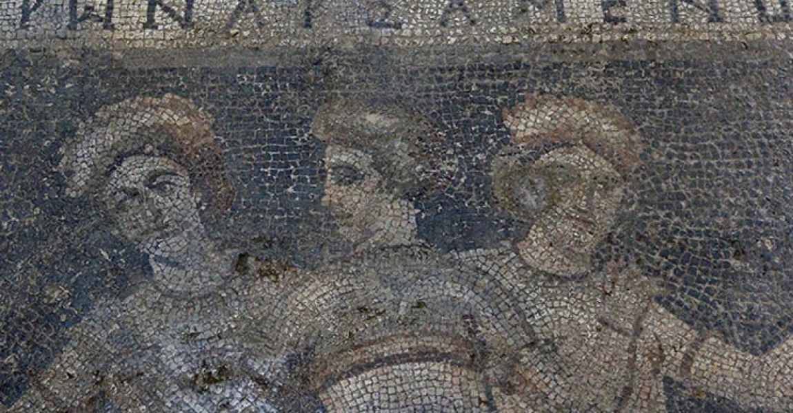 Mersin'in tarihi "Üç güzeller" mozaiği, kendisine özel müzede korunuyor